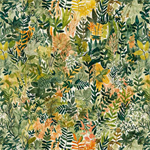 Quilting Treasures - Dinoroars! - Foliage, Green