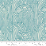 Moda - Things Above - Wavy Geometric, Teal