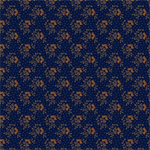 Marcus Fabrics - Pam's Patchwork Stars - Window Box Flowers, Navy