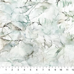 Northcott - Lone Wolf - Marble Texture, White