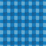 Quilting Treasures - Once Upon A Cabin - Plaid, Blue