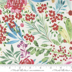 Moda - Comfort & Joy - Large Floral, Cloud