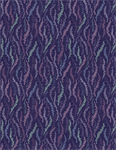 Wilmington Prints - Purple Majesty - Scattered Vines, Dark Purple