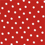 Robert Kaufman - Celebrate Seuss! - Dots, Cherry