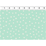 Clothworks - Snarky Cats - Paw Prints, Light Turquoise