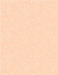 Wilmington Prints - Peach Whispers - Floral Outlines, Peach