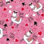 Quilting Treasures - Love Ewe - Ewe Toss, Pink