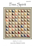 Quilting Pattern - Free Spirit Quilt - 71in x 78.5in