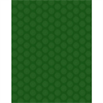 Willmington Prints - Essentials Evergreen - Circles & Stripes, Green on Green