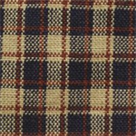 Dunroven House - Homespun - Plaid, Navy/Red/Tan