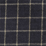 Dunroven House - Homespun - Small Window Pane, Tan/Navy