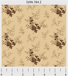 Washington Street Studio - Southern Vintage - Small Brown Bouquet, Tan