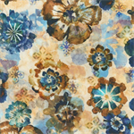 Robert Kaufman - Cove - Scattered Floral, Sand