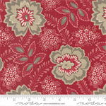 Moda - Chateau De Chantilly - Orleans Floral, Rouge