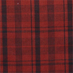 Dunroven House - Homespun - Plaid, Black/Red