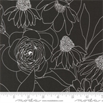 Moda - Botany - Etched Floral, Ink