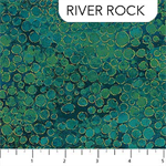 Northcott - Shimmer Metallic - River Rock, Lagoon