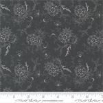 Moda - Rustic Gatherings - Swirling Flowers, Charcoal