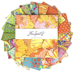 Free Spirit - Kaffe Fassett - 10^ Charm Pack - Collective Classics, Parakeet