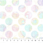 Northcott - Dragonfly Dance - Dotty Dots, White