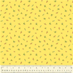 Windham Fabrics - Lily - Floral Spritz, Pale Yellow