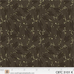 Washington Street Studio - Classic Black & Tan - Leaves, Dark Brown