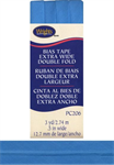 Wrights - Bias Tape X-Wide Double Fold - 1/2^ x 3 yd, Porcelain Blue