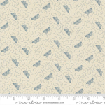 Moda - Antoinette - Henriette Butterflies, Pearl/French Blue