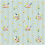 Riley Blake - Peter Rabbit & Friends - Duck Stripe, Blue