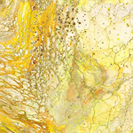 Quilting Treasures - Fusion II - Surge, Yellow