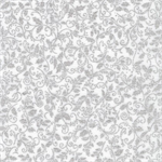 Robert Kaufman - Holiday Charms - Foliage, Silver