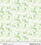 P & B Textiles - Sweet Magnolia - Sprigs, Light Green