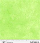 P & B Textiles - Suede 7 - Blender, Yellow Green