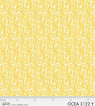 P & B Textiles - Ocean Buddies - Circles, Yellow