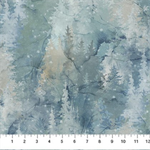 Northcott - Highland View - Trees, Light Blue