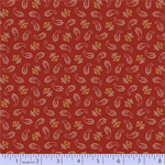 Marcus Fabric - Paisley Palette - Small Paisleys, Red