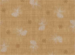 Red Rooster - Winter Celebration - Metallic Pinecones, Medium Brown