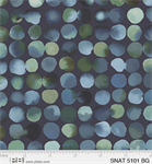 P & B Textiles - Serene Nature - Watercolor Dot, Blue Green