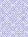 Wilmington Prints - Morning Blooms - Floral Grid, Purple