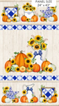 Northcott - Autumn Gathering - 24^ Pumpkin Panel, Cream