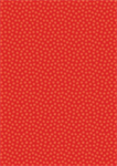 Lewis & Irene - Peace And Joy - Metallic Gold Stars, Red