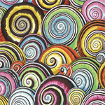 Free Spirit - Kaffe Fassett - Spiral Shells, Multi