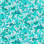 Blank Quilting - Ovarian Cancer Inspiration - Butterflies, Teal