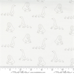 Moda - Little Ducklings - Duck Sketch, White