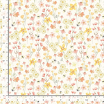 Timeless Treasures - Bee - Home Sweet Home - Flying Bee & Florals, Multi