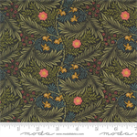 Moda - Morris Manor - Larkspur Florals, Ebony