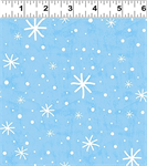 Clothworks - Snow Fun - Snowflakes, Sky