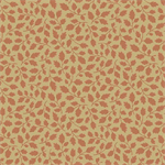 Marcus Fabrics - Ginger Grove - Leaves, Coral