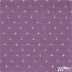 Diamond Textiles - Manchester - Plusses & Crosses, Duchess Lilac