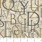 Northcott - My Type - Roman Letter, Charcoal